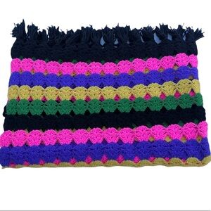 VTG Granny crochet handmade Afghan throw​